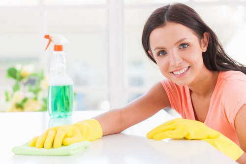 One off cleaning service in a W8 Kensington home