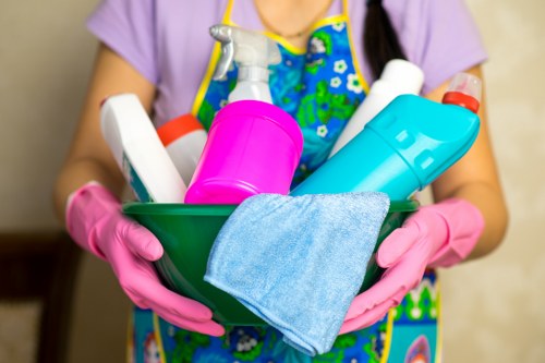 Carpet cleaner handling a service complaint professionally