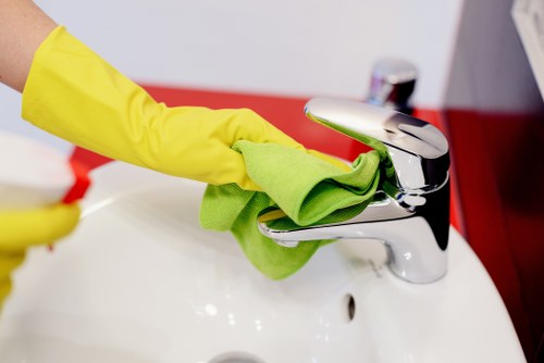 Professional carpet cleaning in a W8 home interior