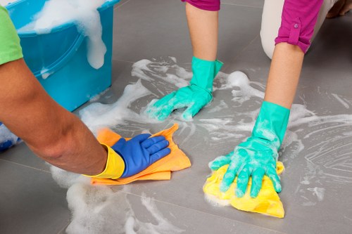 Professional sofa cleaning service in a W8 living room
