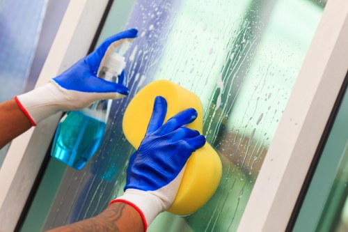 Emergency preparedness in a carpet cleaning work area