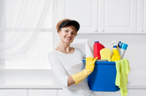 Professional house cleaning in a Kensington W8 home