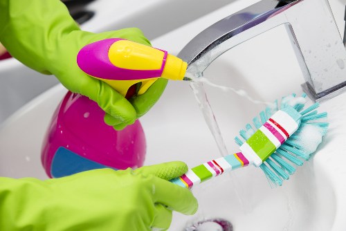 Regular home cleaning for a busy household in W8