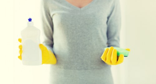Deep carpet cleaning in a West London property