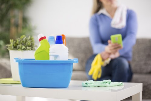 Cleaning tasks for a retail or mixed-use premises in W8