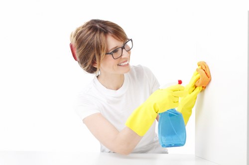 Move in cleaning service for a commercial property in W8 ready for occupation